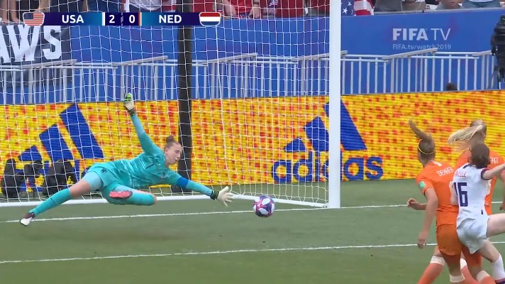 فینال جام جهانی فوتبال زنان 2019 / آمریکا 2 - 0 هلند