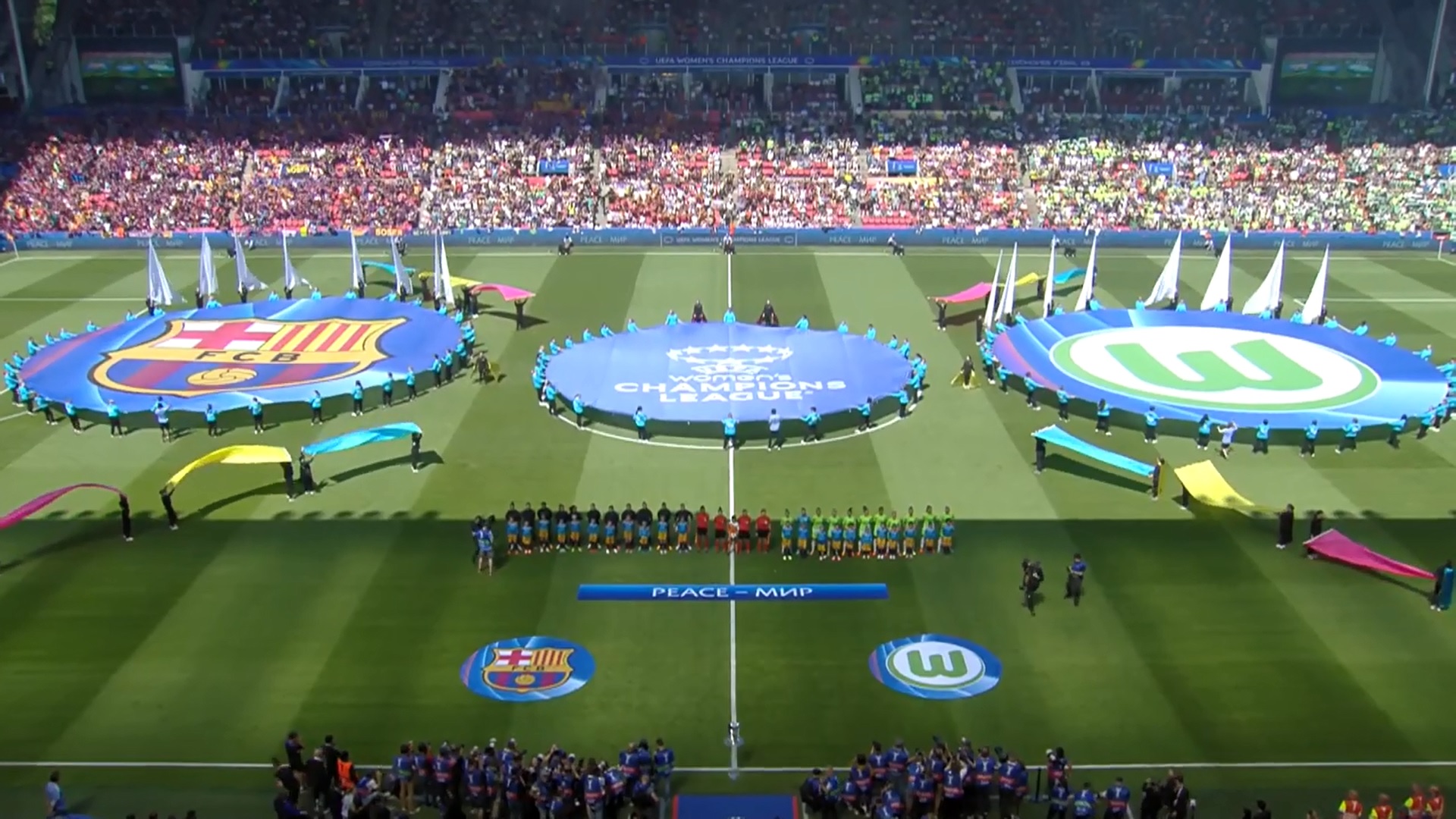 ویدئوی خلاصه بازی بارسلونا 3-2 وولفسبورگ در فینال لیگ قهرمانان اروپا