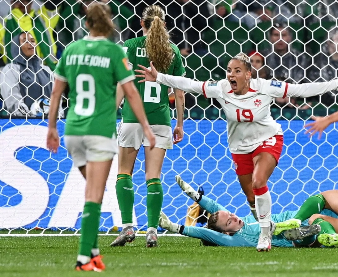 خلاصه بازی کانادا 2 - 1 ایرلند جام جهانی زنان 2023
