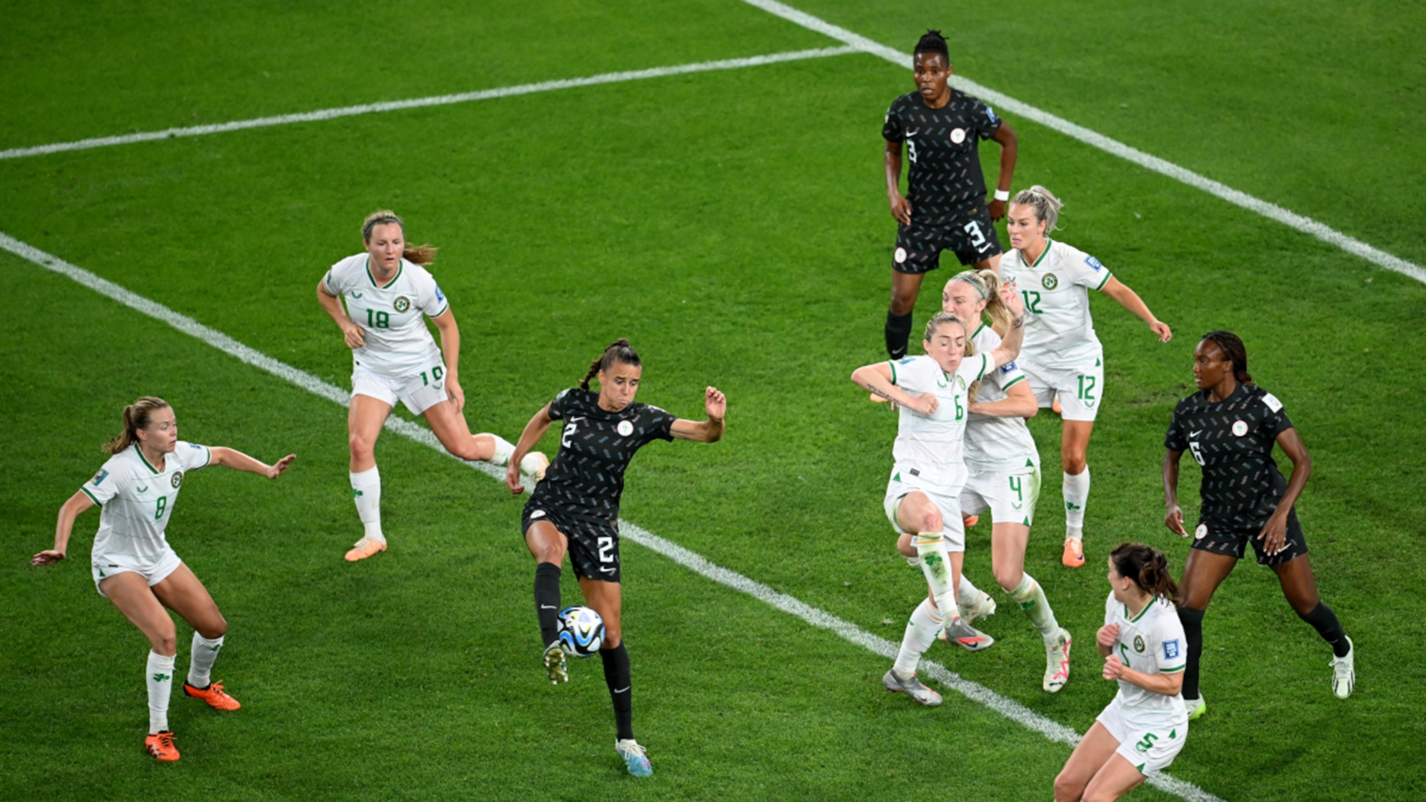 خلاصه بازی ایرلند 0 - 0 نیجریه جام جهانی زنان 2023