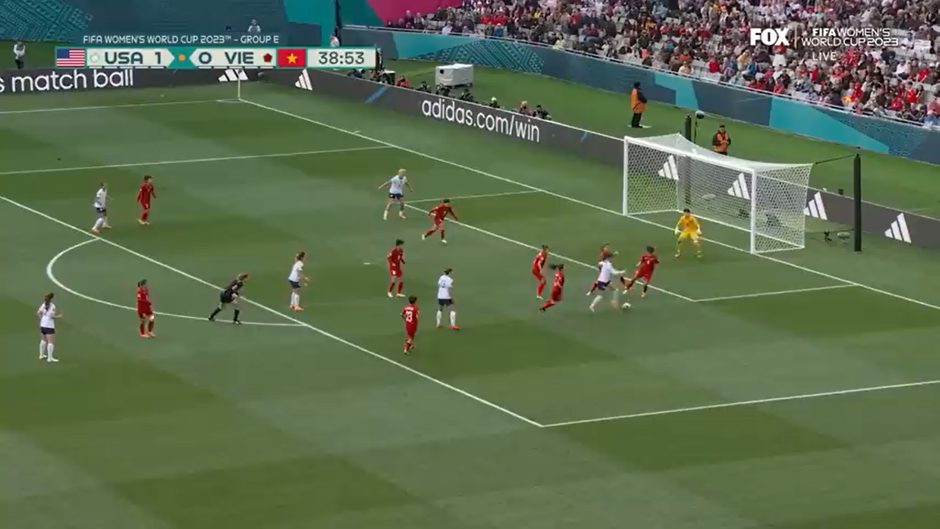 خلاصه بازی آمریکا 3-0 ویتنام جام جهانی زنان 2023